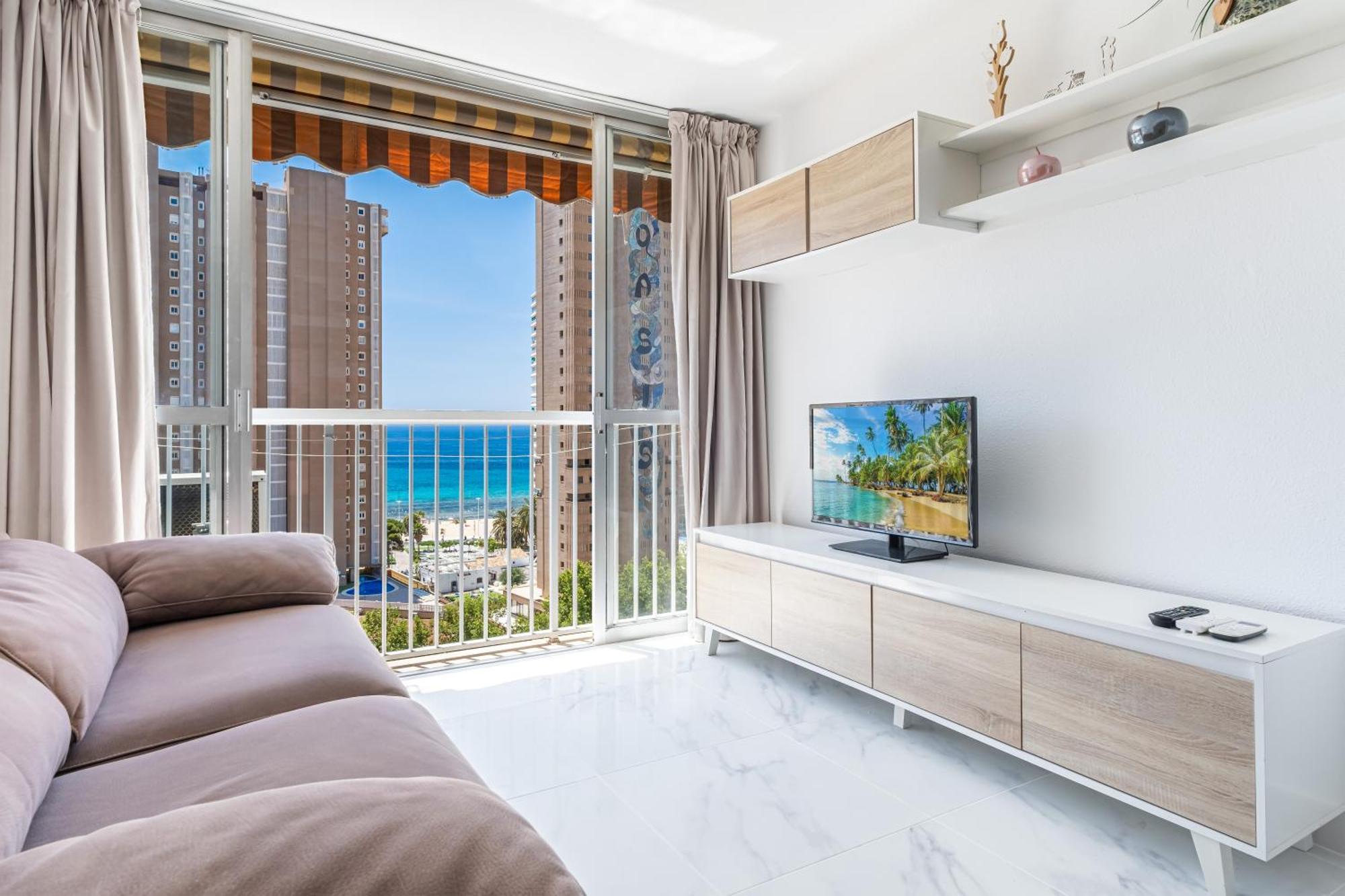 Albatros 12-8 Sea Views Levante Beach Apartment Benidorm Ngoại thất bức ảnh