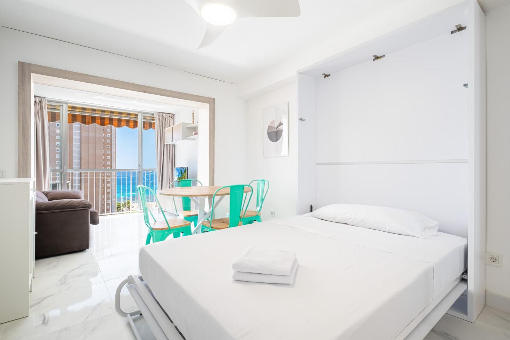 Albatros 12-8 Sea Views Levante Beach Apartment Benidorm Ngoại thất bức ảnh